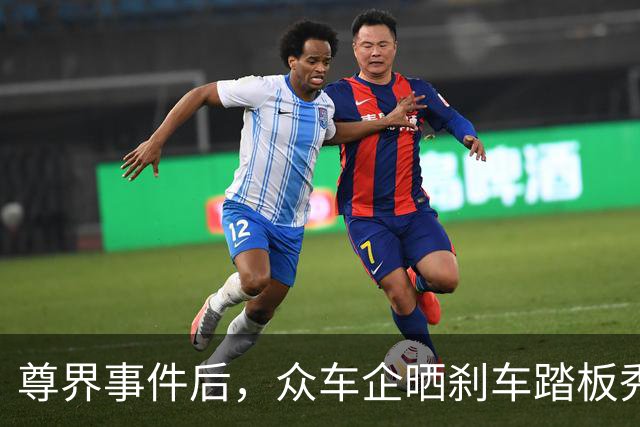 尊界事件后，众车企晒刹车踏板秀肌肉，老头乐也来凑热闹